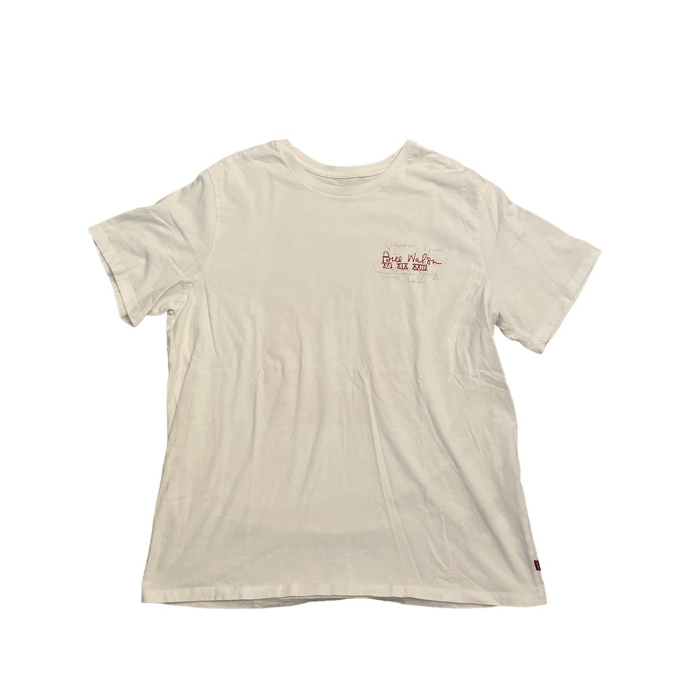 San Francisco 49ers Bill Walsh The Catch Levis Limited Edition T-Shirt Men’s XL